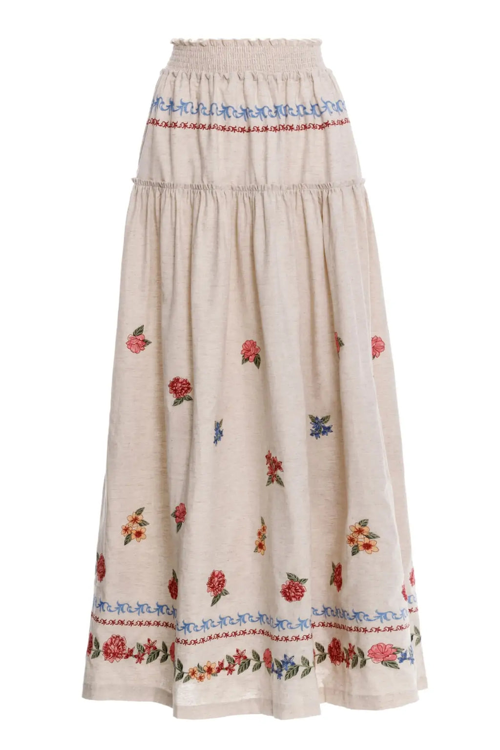 Maxi Falda Jenna Blush