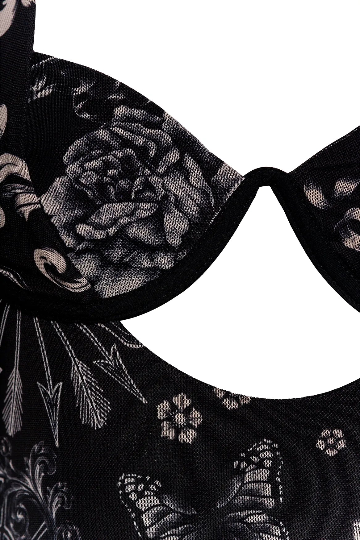 BODY LUREX NEGRO THORN