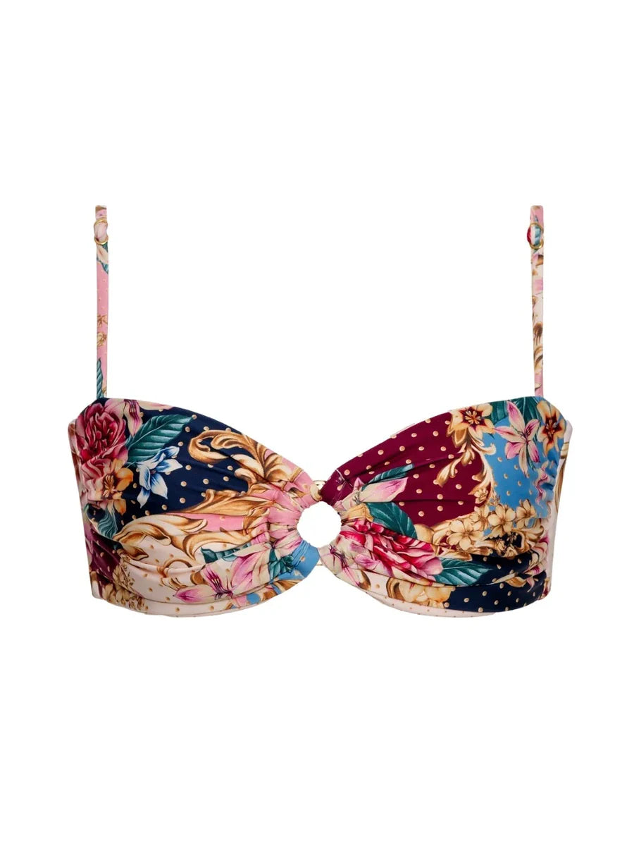 Talia Blush Bikini Top