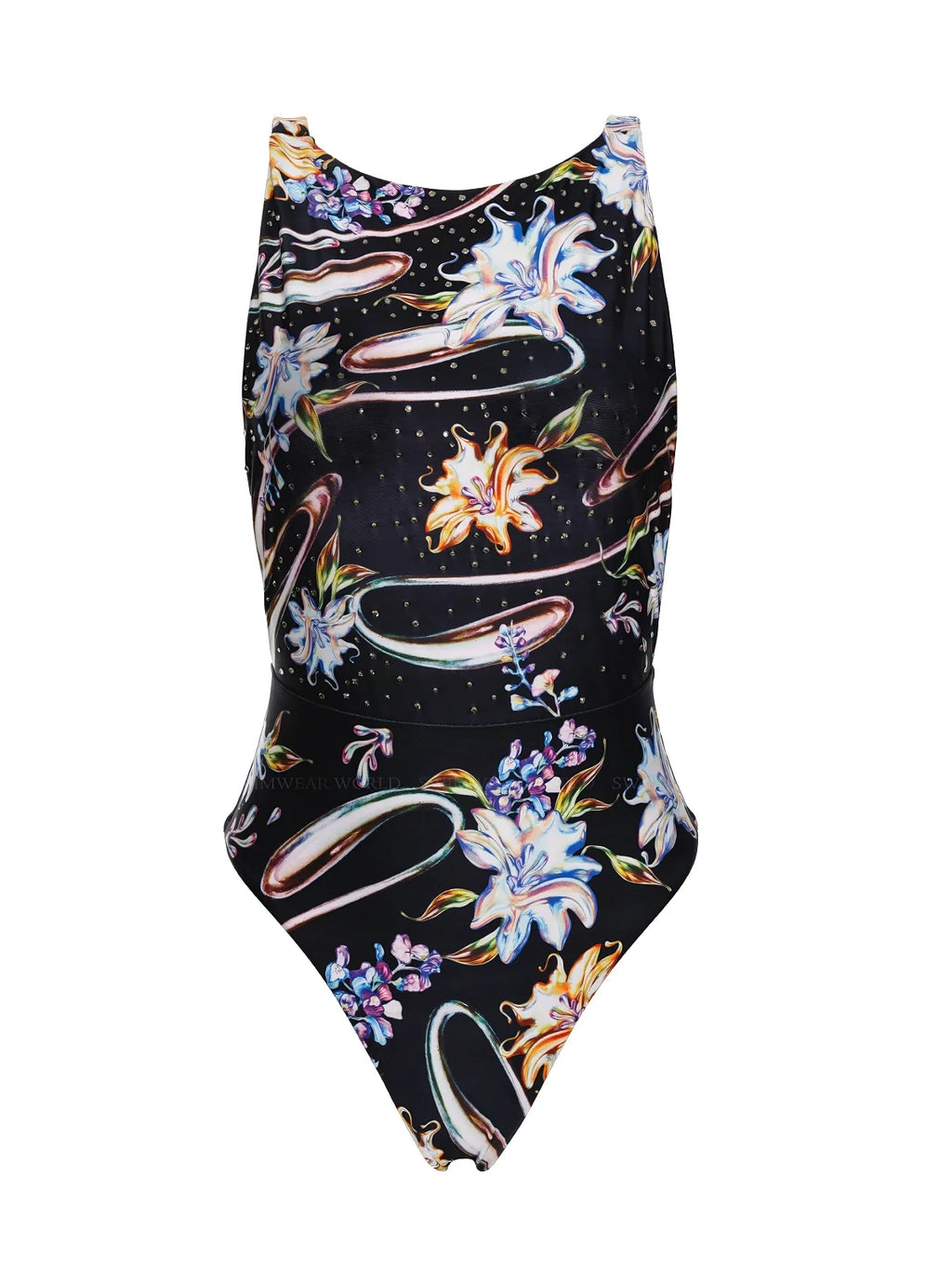 Traje Baño entero Domenica Silver Garden