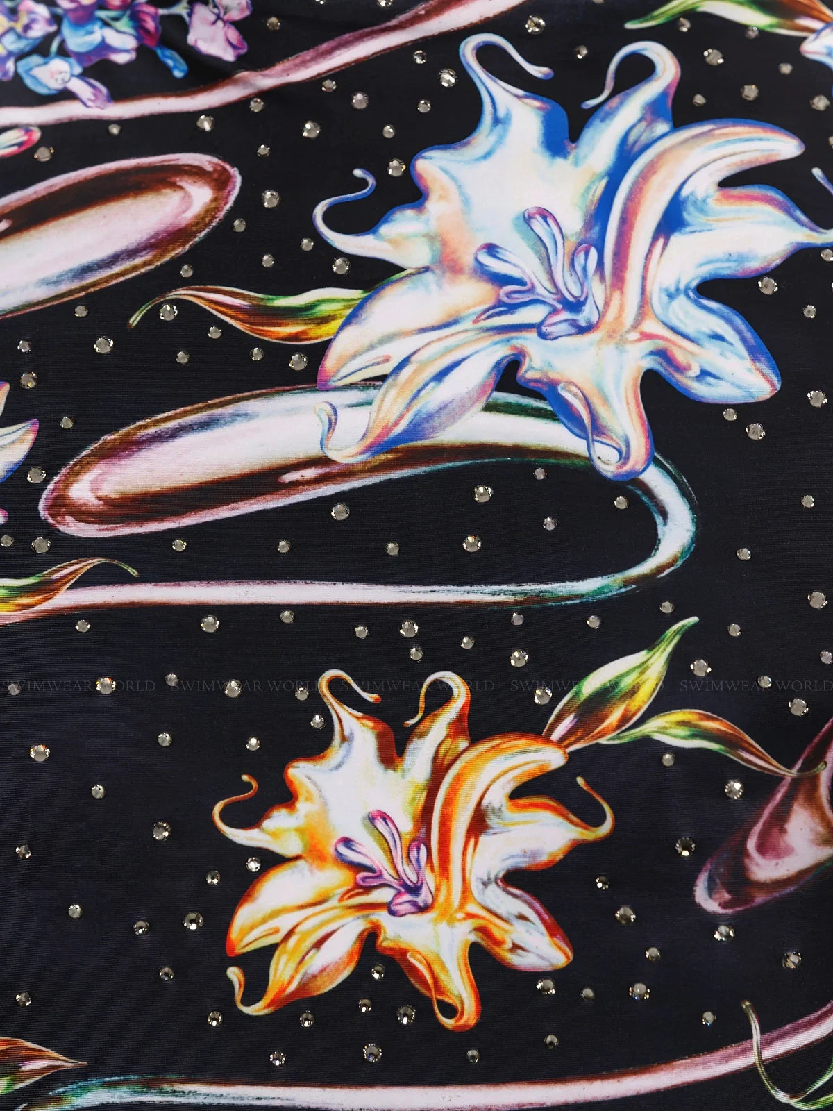 Traje Baño entero Domenica Silver Garden