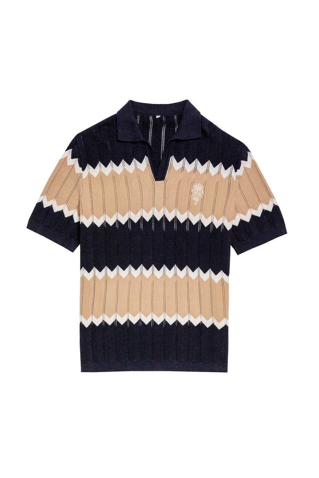 Polera hombre tejida Aron Batik