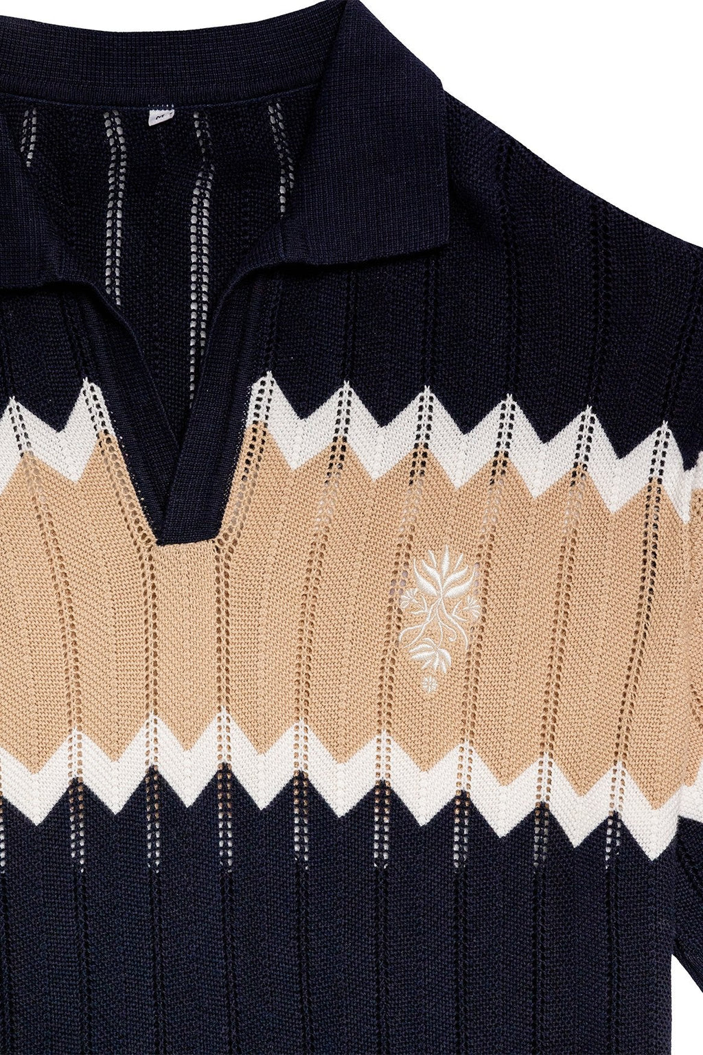 Polera hombre tejida Aron Batik