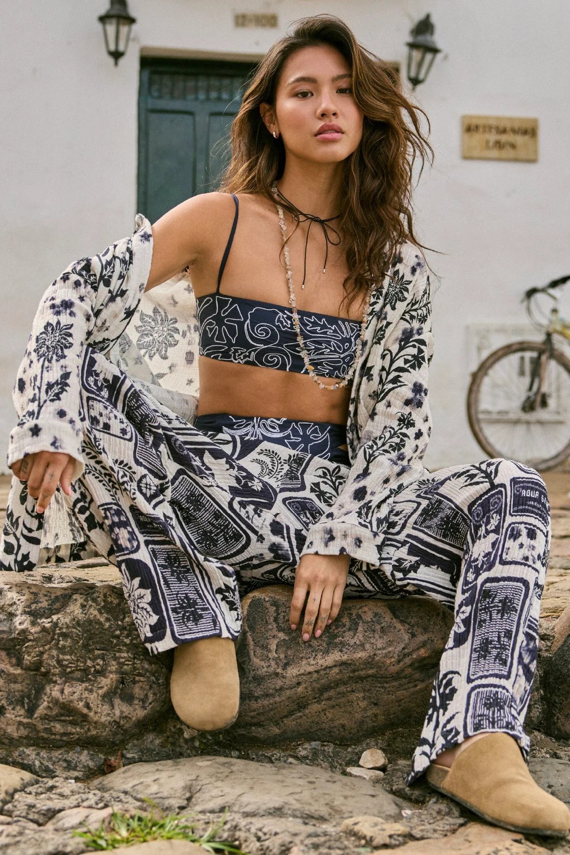 Pantalon Frank Batik