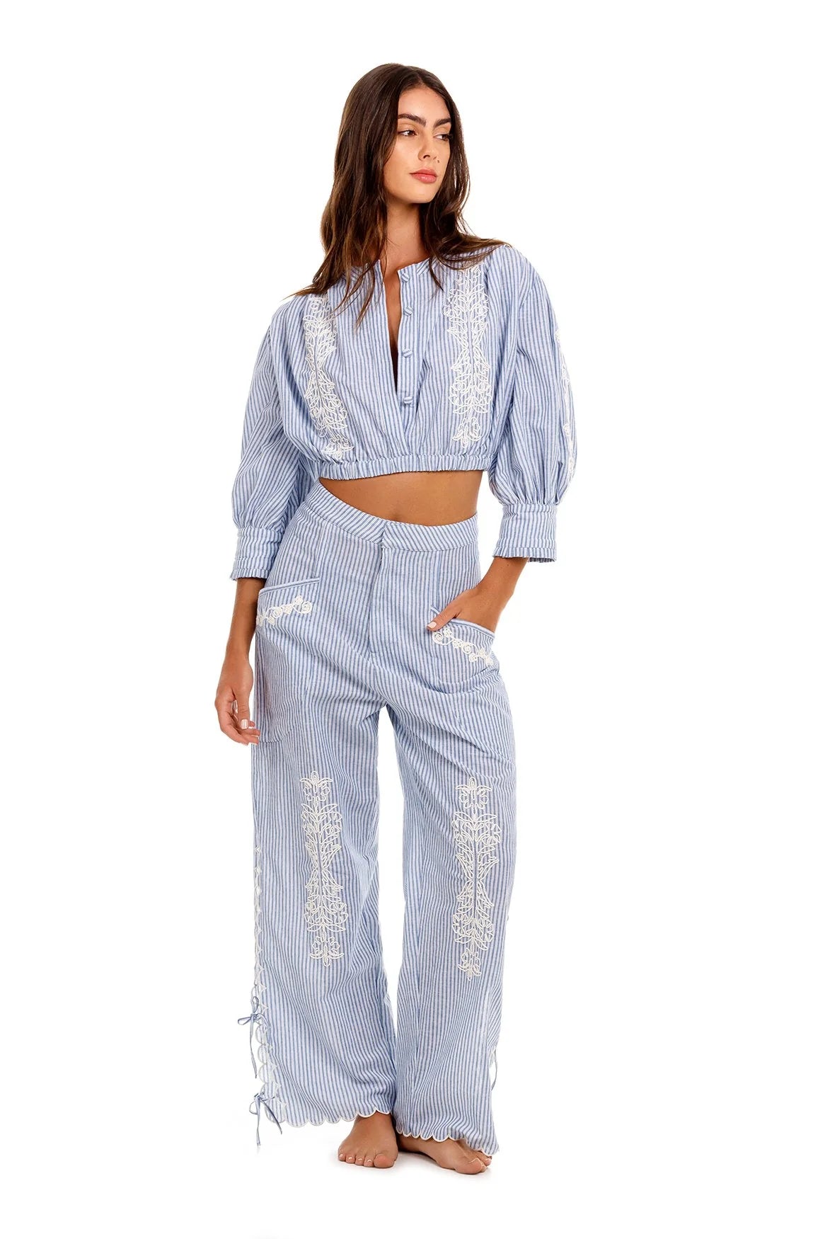 Crop top Isolda Batik