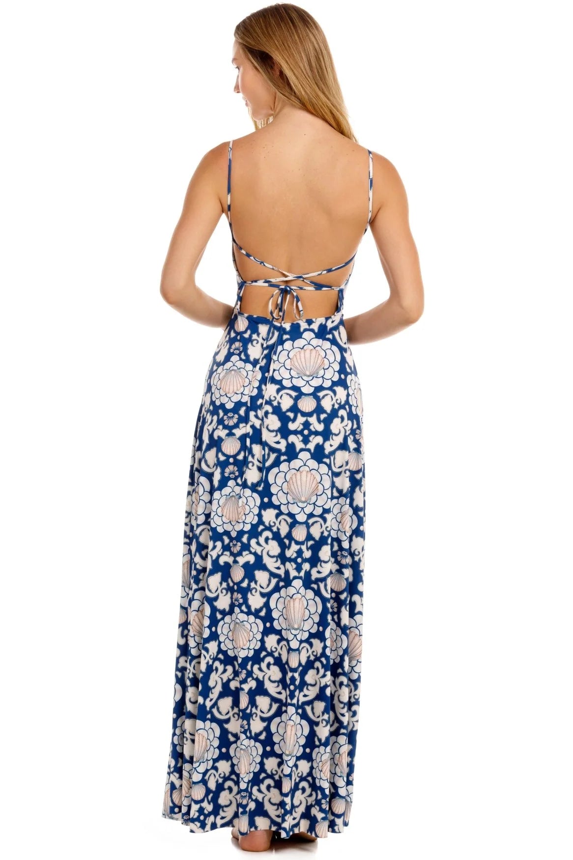 Vestido maxi Arista Sereia