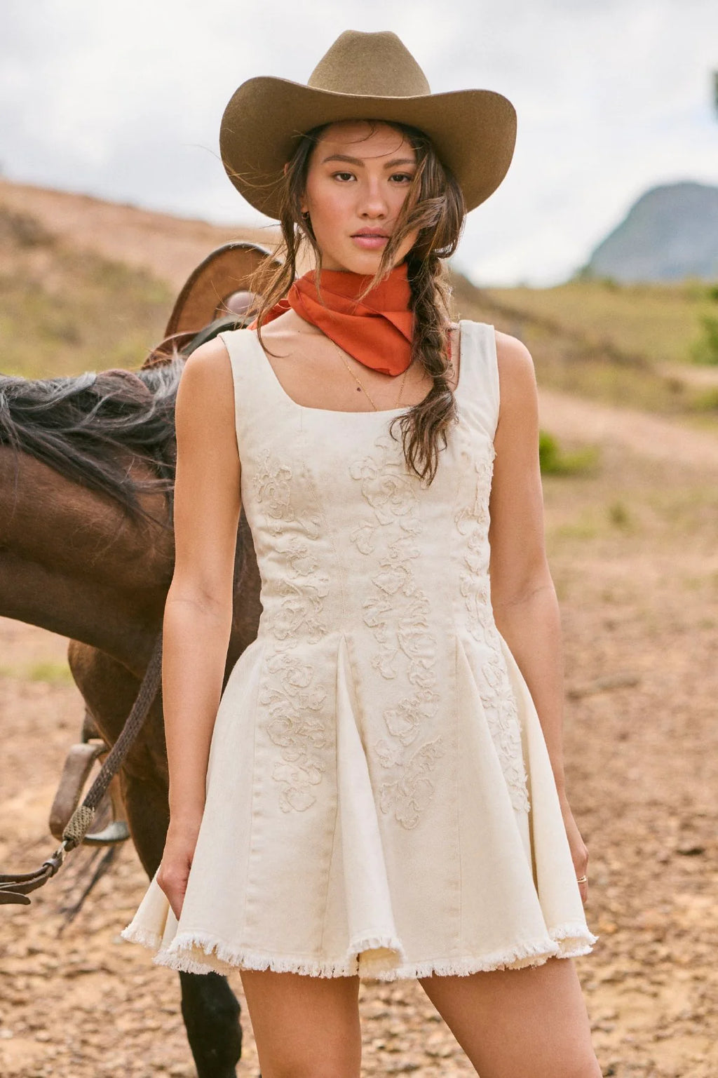 Vestido corto Kristen Sereia