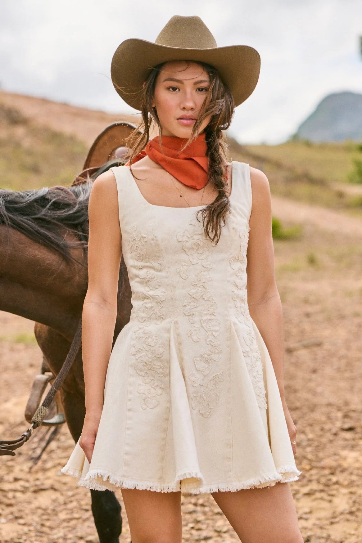 Vestido corto Kristen Sereia