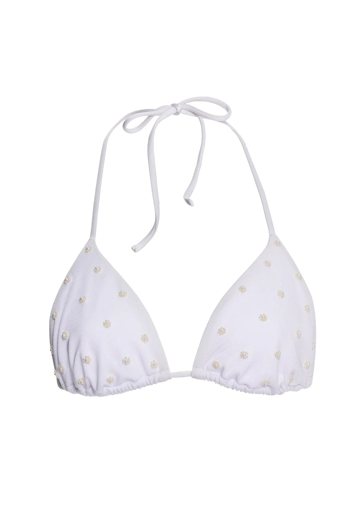 Bikini Top bordado Lolita Tales White